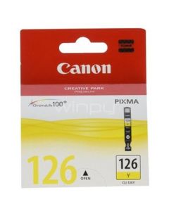 Cartucho de tinta Canon CLI-126-Amarillo