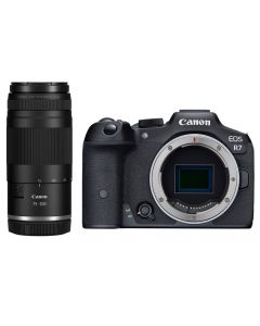 Cámara mirrorless Canon EOS R7 body + lente  RF 75-300MM F4-5.6