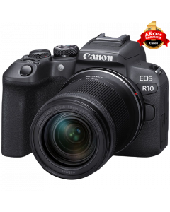 Cámara mirrorless Canon EOS R10 con Lente RF-S 18-150MM F/3.5-6.3 IS STM 
