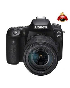 Cámara Canon EOS 90D con lente EF S 18-135 mm f/3.5-5.6 IS nano USM