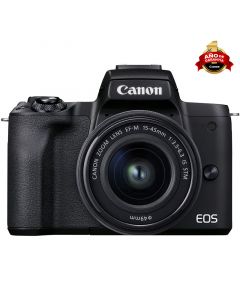 Cámara mirrorles Canon EOS M50 Mark II con lente EF M15-45 IS STM