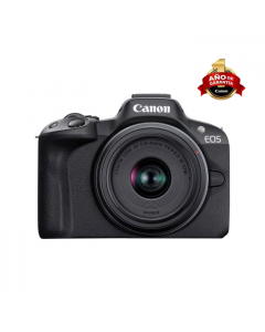 Cámara Mirrorless Canon EOS R50 con lente RF S18-45mm f/4.5-6.3 IS STM