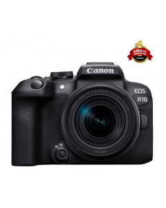 Cámara mirrorless Canon EOS R10 con Lente RF-S 18-150MM F/3.5-6.3 IS STM 