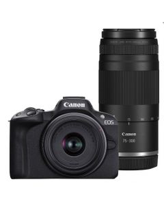 Cámara Mirrorless Canon EOS R50  RF S18-45mm f/4.5-6.3 IS STM + RF 75-300MM F4-5.6