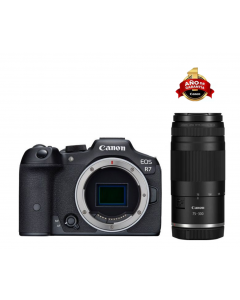Cámara mirrorless Canon EOS R7 body + lente  RF 75-300MM F4-5.6